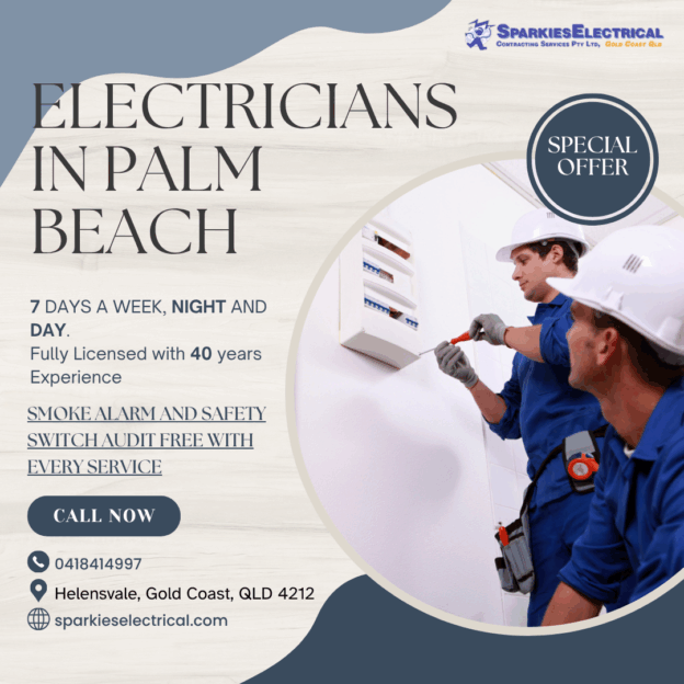 Trusted Electricians in Palm Beach | Sparkies Electrical - Electricians Gold Coast